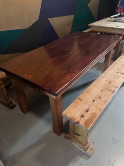 Wooden table