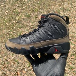 Air Jordan 9 “Olive” 5.5M/7W