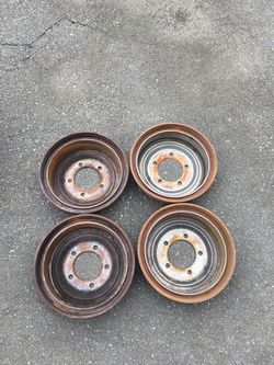 1976 JEEP CJ7 complete drum brake set front and rear