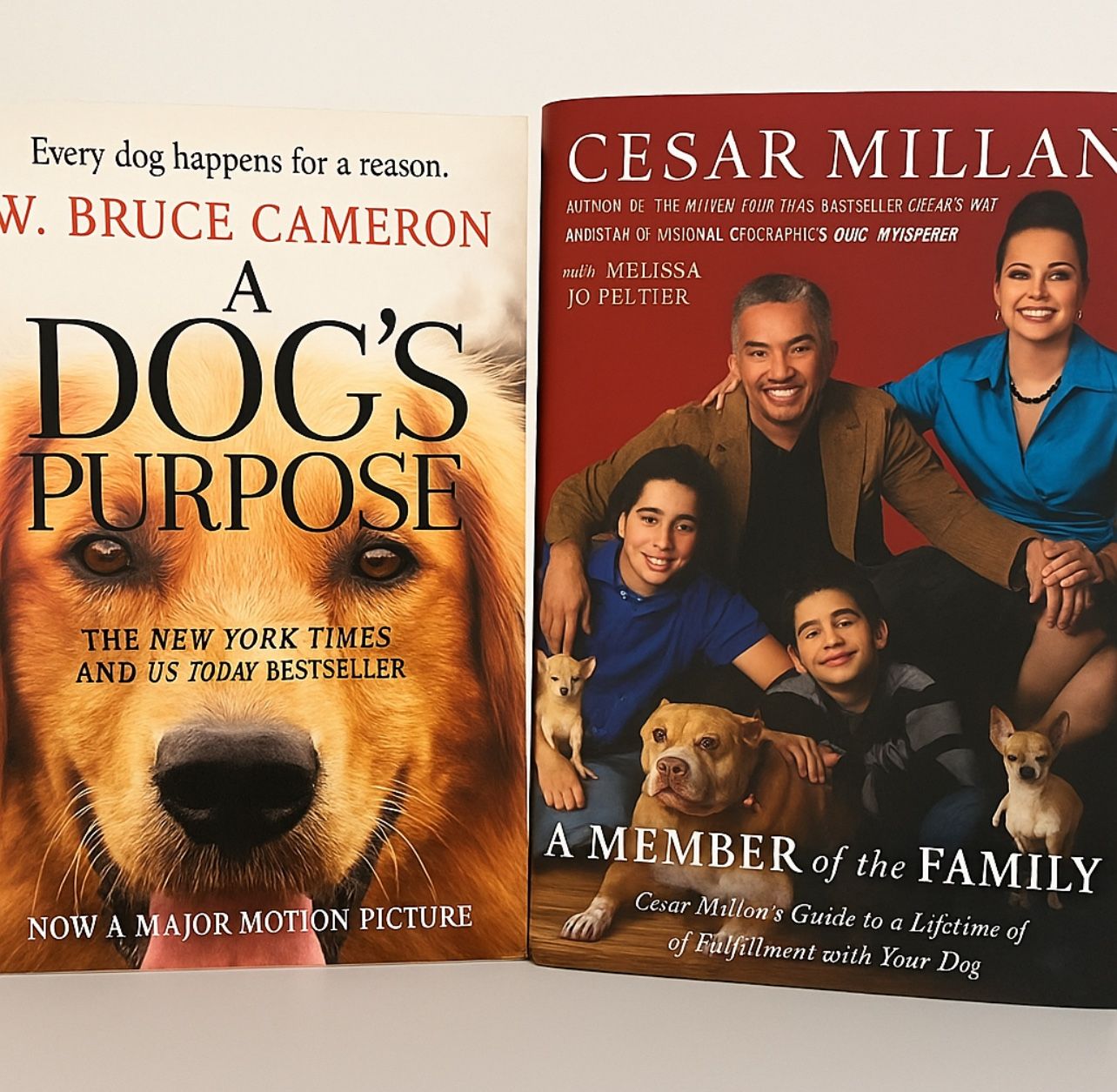 2 Dog Books Bundle – A Dog’s Purpose + Cesar Millan’s A Member of the Family  ⸻ 