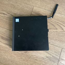 Lenovo ThinkCentre M720q Intel® Core™ i5 i5-8400T 8 GB DDR4-SDRAM 256 GB SSD Windows 10 Pro Mini PC Black