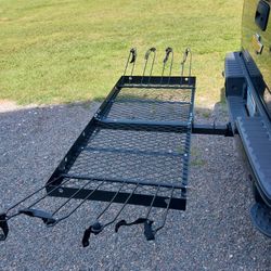 Cargo Carrier With Bike Rack