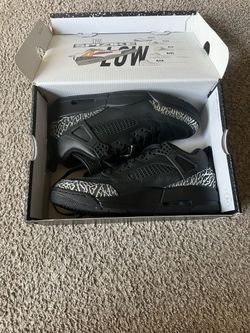 Air Jordan Spizike Low Black Elephant Print