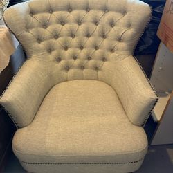 High back chair