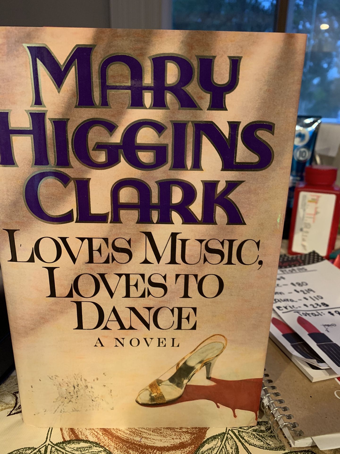 Mary Higgins Clark book signed