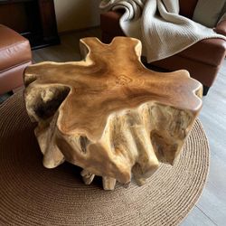 Teakroot Bulky Solid Piece Coffee Table 