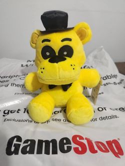 Jazwares Five Nights at Freddy's Golden Freddy 8-in Plush GameStop Exclusive