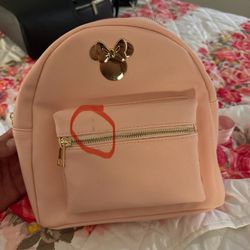 Bioworld Disney Minnie Mouse Backpack Light Pink 