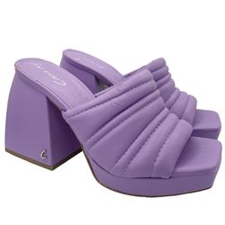 Sam Edelman Circus NY purple platform sandals Size 5M