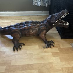 Large leather alligator