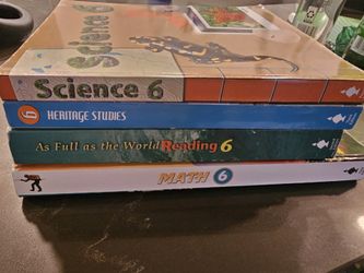 BJU 6th grade Curriculum books