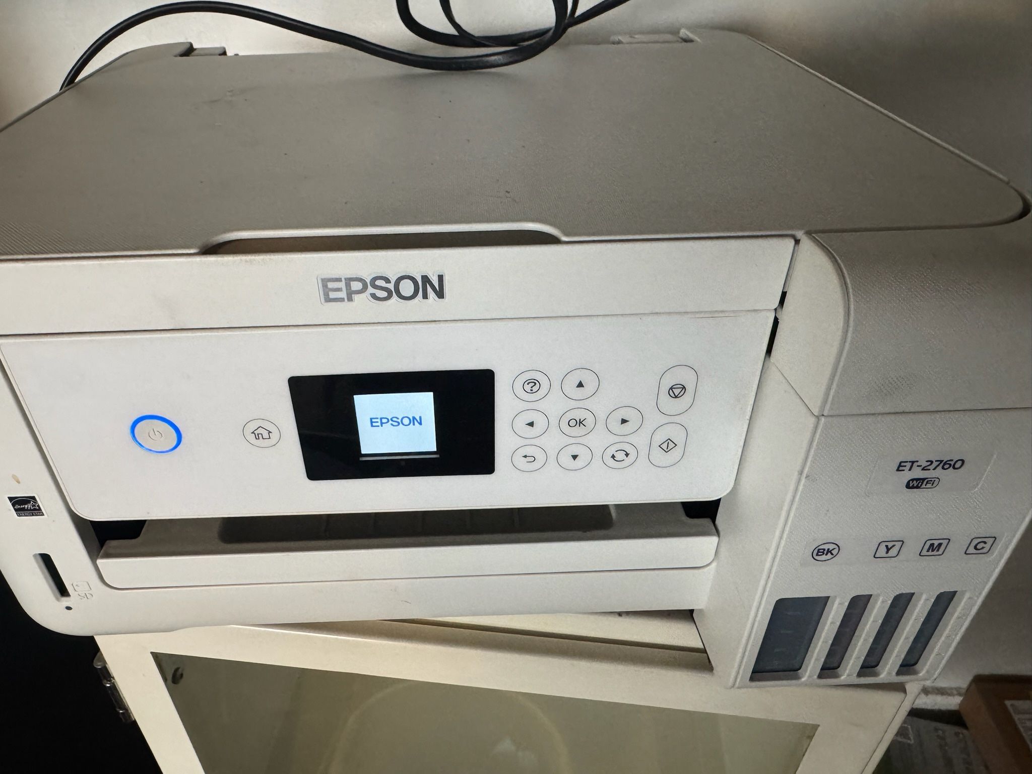 EcoTank ET-2760 All-in-One Cartridge-Free Supertank Printer