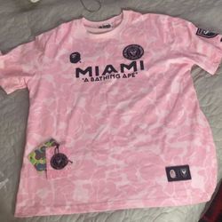 Inter Miami CF Bape Jersey (Pink)