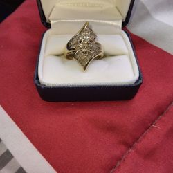 10k Engagement Ring