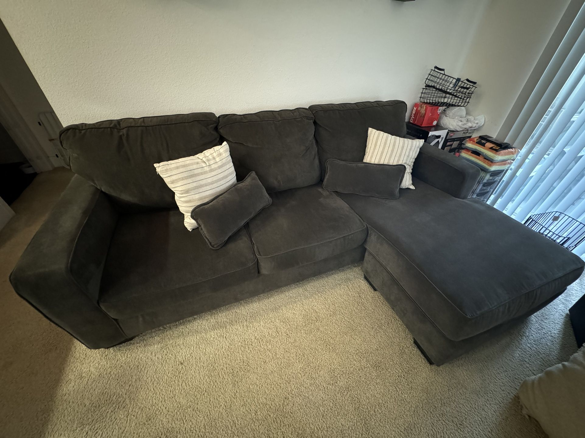 Sofa With Chaise For Sale! 