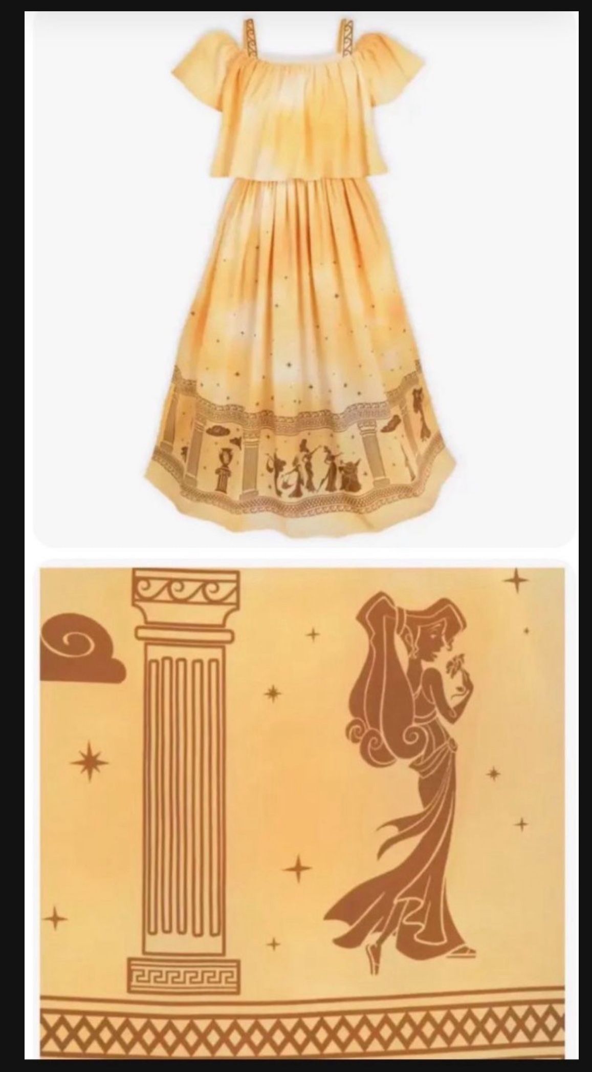 Disney Parks Dress Shop Hercules Theme Dress - NEW