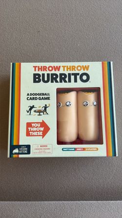 Throw Throw Burrito Dodgeball Card Game