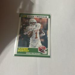 2024 Score Rookie Xavier Worthy