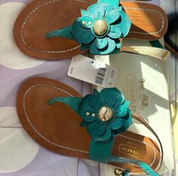 Coach Sandal, Green Size 8