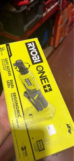 Ryobi 18 volt cordless ratchet 3/8”