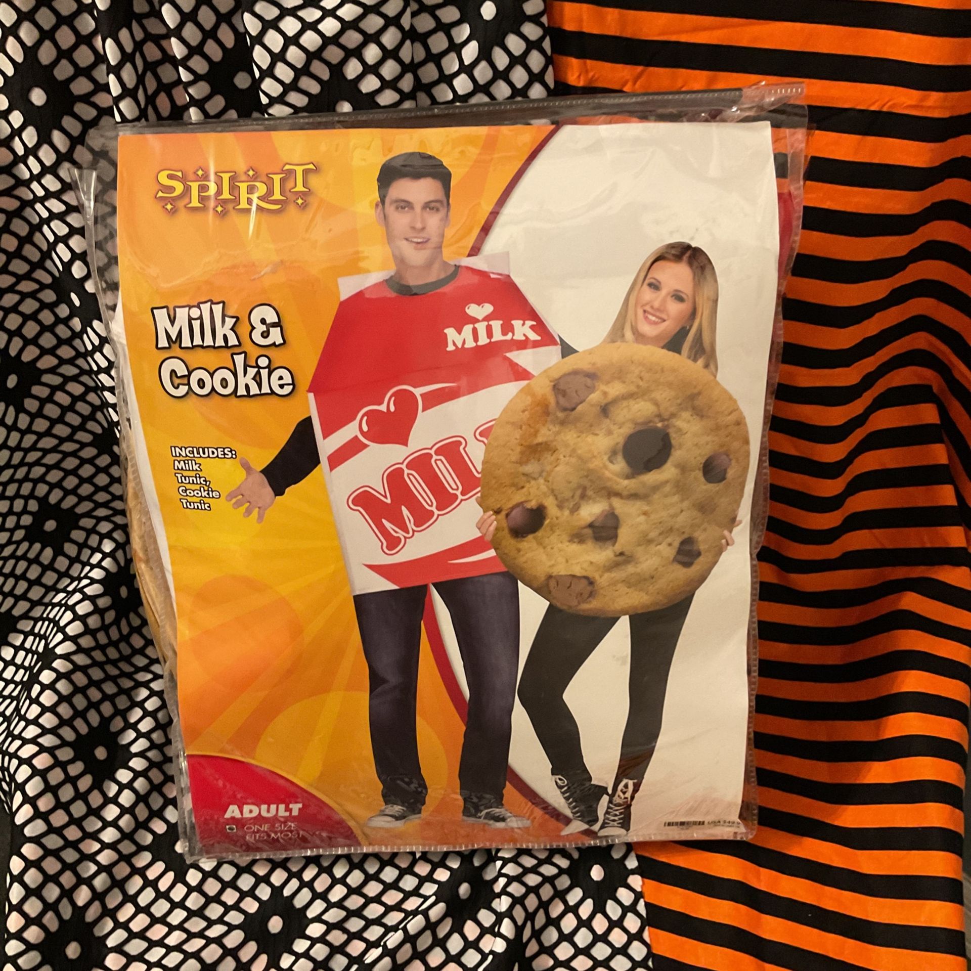 Milk & Cookie Complete Couple Costume Halloween