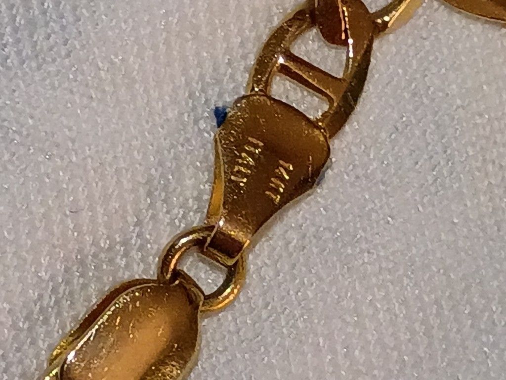 Mainer 14k Gold Necklace 22 " 13.5 Grams