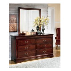 Ashley Bedroom Dresser Mirror 