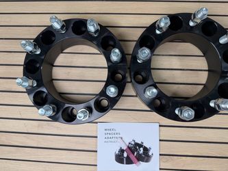 Wheel Spacers 8x6.5 for Ram 2500/3500 & Silverado 2500HD 2”