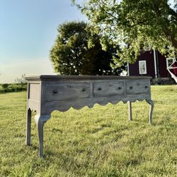 Rustic Farmhouse Entertainment Center- TV Console Buffet-Sideboard
