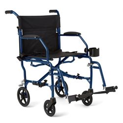 Drive Medical Transport Wheelchair Ultra Light Weight Footrest Brand New 