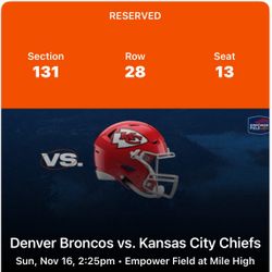 Denver Broncos Vs Chiefs