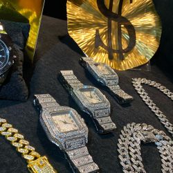 One Manifest Money, Time Piece, Austrian Lab Diamonds Two For 100 Or 60 Each 