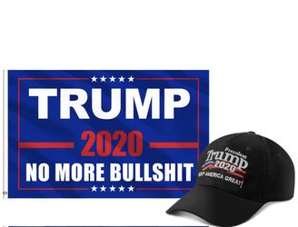 President Donald Trump 2020 HAT & FLAG (3x5 foot)