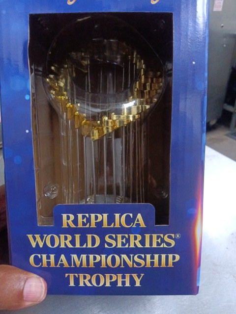 Dodgers World Series Trophy
