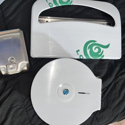 3 Piece Commercial Stainless Steel Bathroom Essentials!