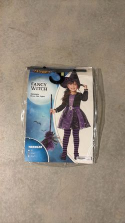 Fancy Witch Toddler Halloween Costume