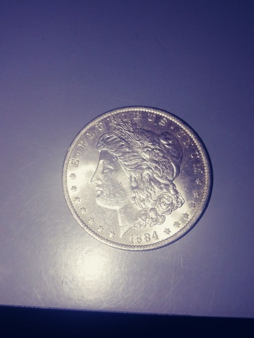 1884 Morgan Silver Dollar