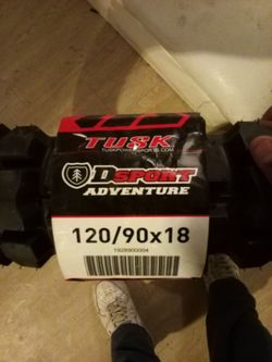 Tusk D-Sport Adventure Tire 120/90x18