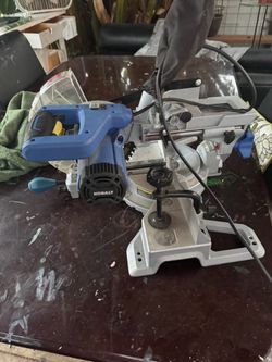 Kobalt 7¼” Sliding Miter Saw with DeWalt Blade