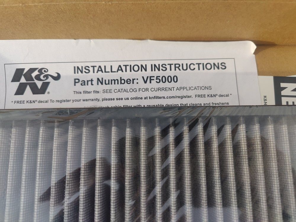 Mini Cooper cabin filter VF5000