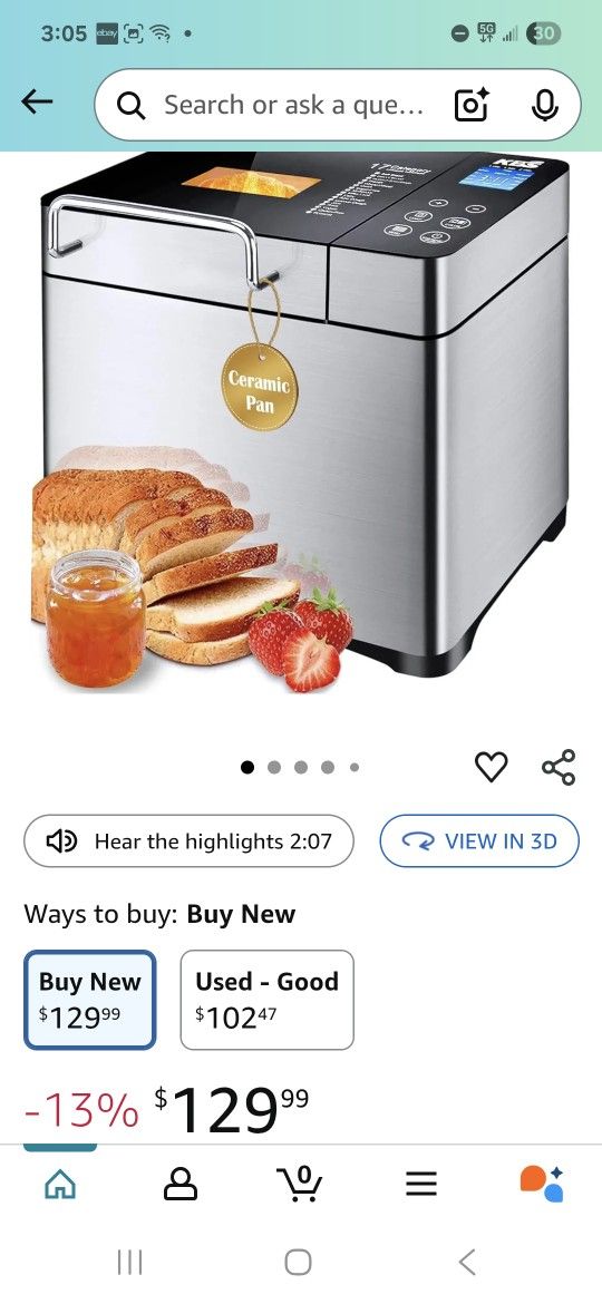 KBS Homemade Bread Making Machine