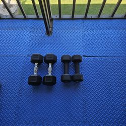 Dumbell Sets For Sale (15's and 20's)