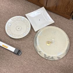 Vintage Ceiling Light Glass Shades