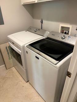 Washer and dryer