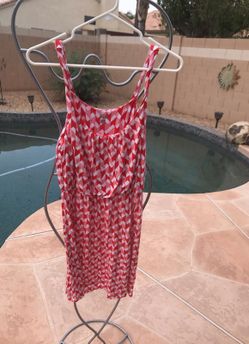 Ana Orange red dress size m worn once