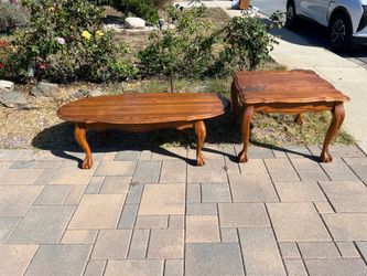 FREE 70’s vintage clawfoot coffee tables.
