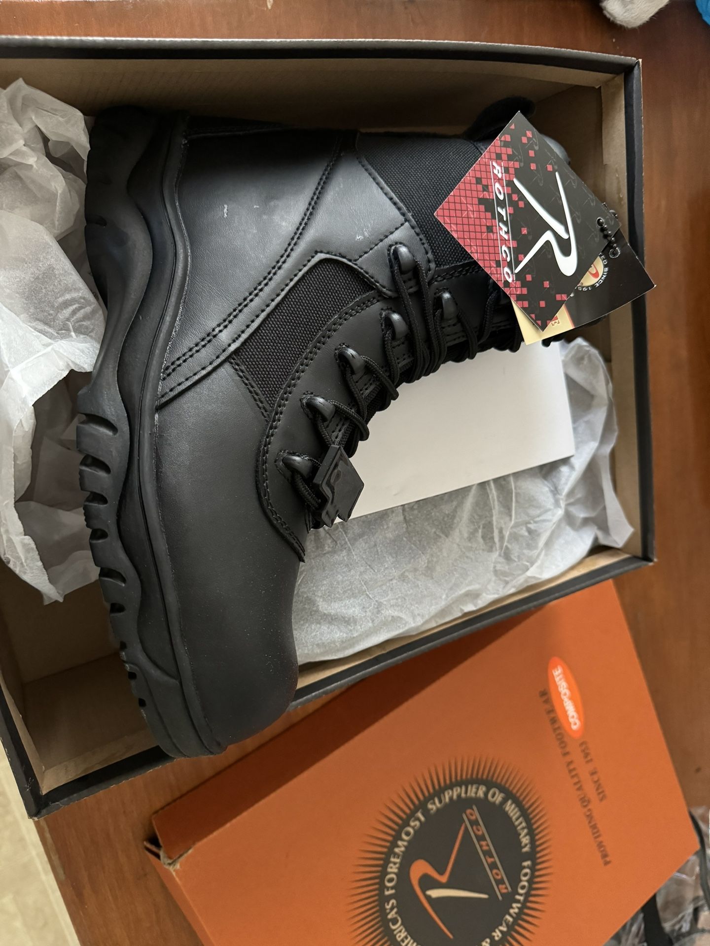 Size 11 Black Composite Toe Work boots