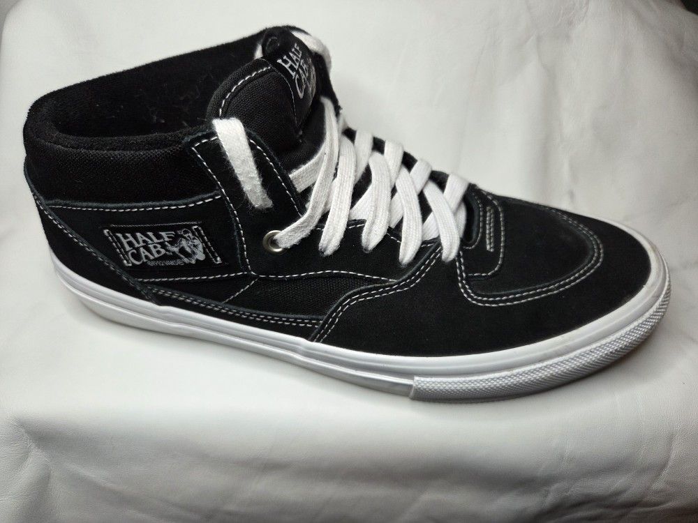 Black Vans Half Cab Men's Size 9