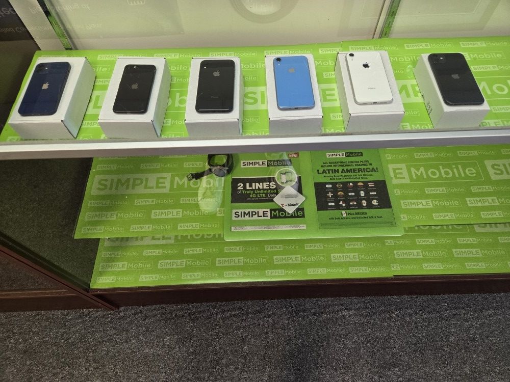 Unlocked IPHONES - Ready For Any CARRIER - 11, 12, XR, SE
