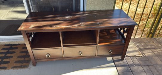 Tv stand, book shelf
